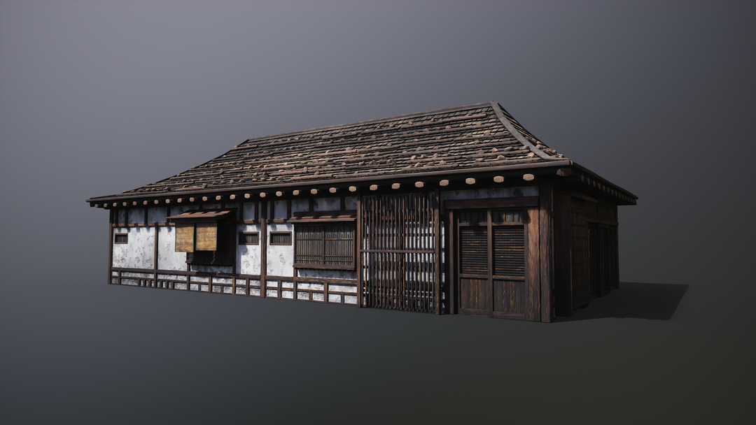 Procedural Japanese Houses Tool for Unreal Engine 5