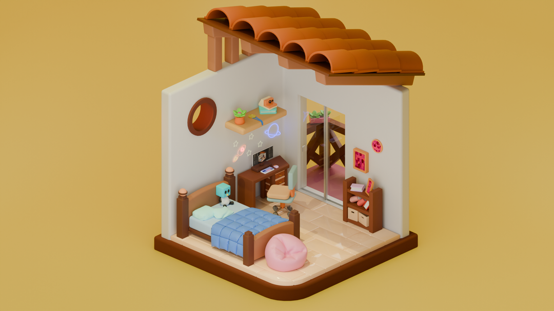 Isometric Room by Kevin F.