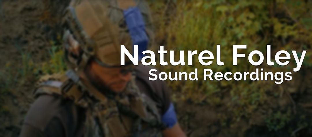 Foley naturel sound Effects + Video Editing + Sound Design