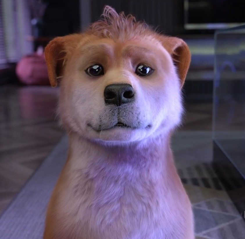 Dog 3d animations of the movie "Woof Woof Daddy"