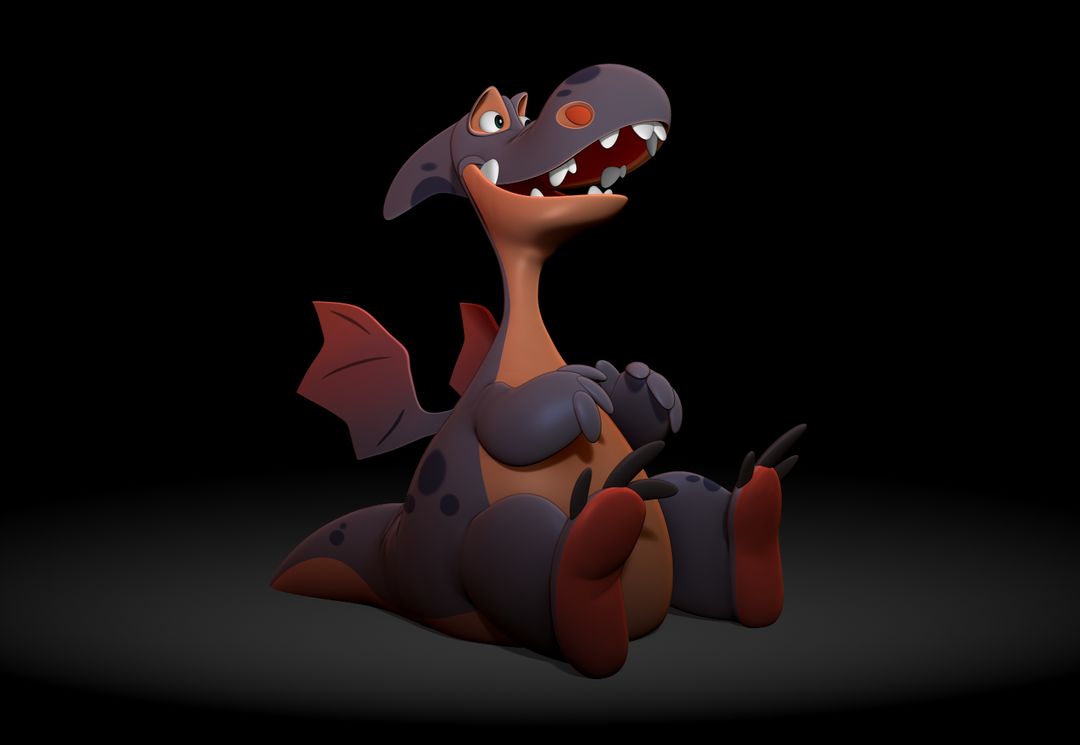 Cute Dragon by Blake 3.