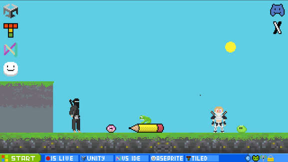 Computer screen and Twitch Animation project