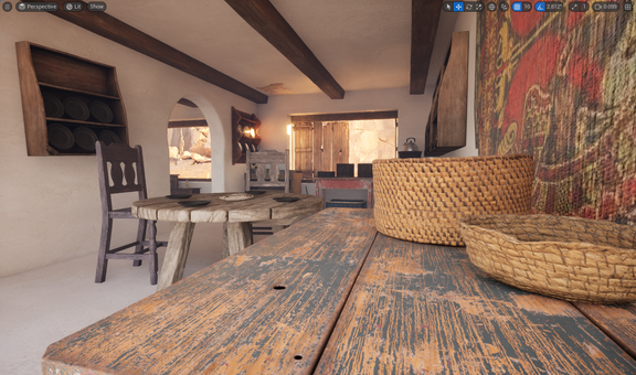 🦅 Aztec shack 🌵 (Environment)