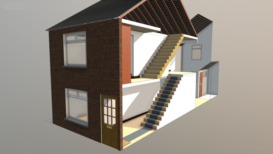 Semi-detached internal re-fit  (Sandwich, Kent)