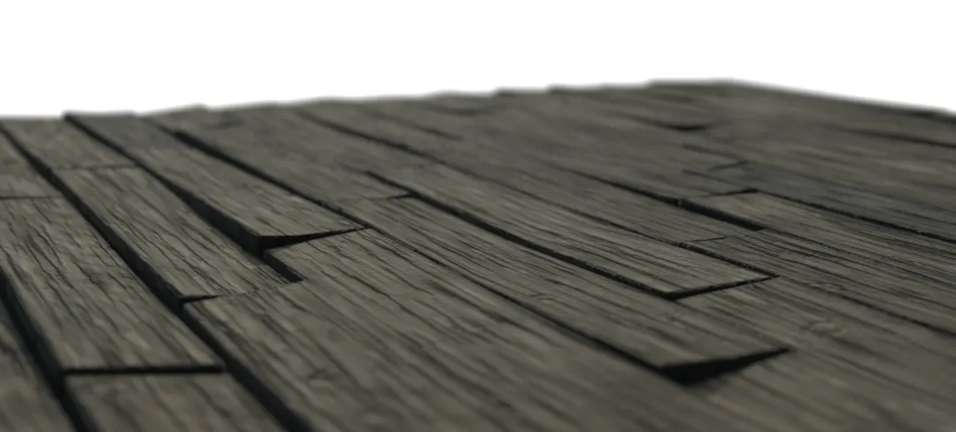 Stylised Material - Cartoon Wooden Floor Boards