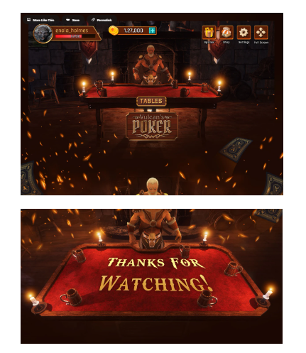 Greeco-Roman themed-Poker-UI