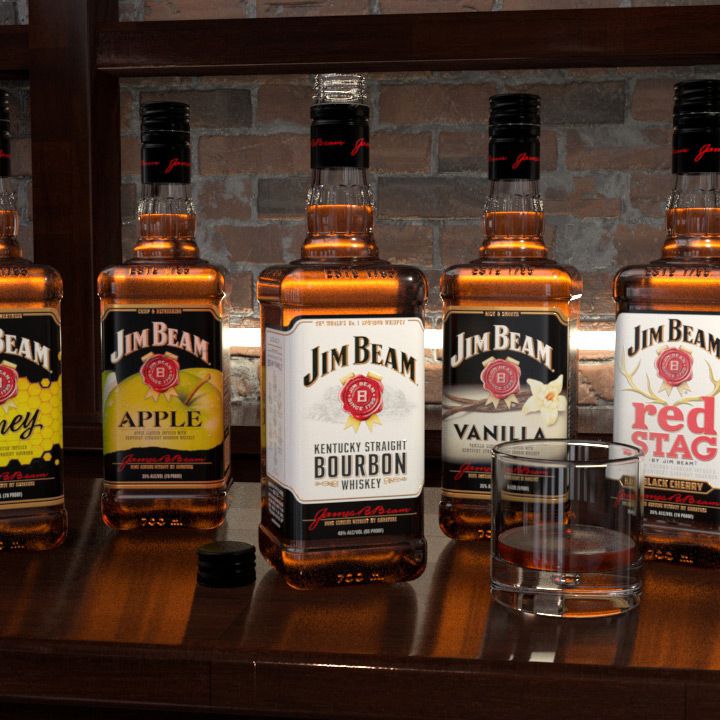 Jim Beam Bottle Range