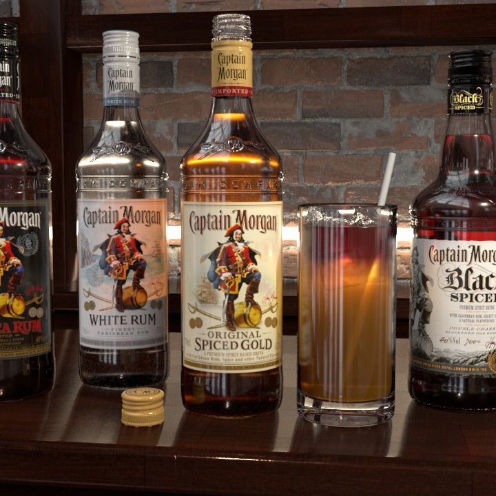 Captain Morgan Bottle Range