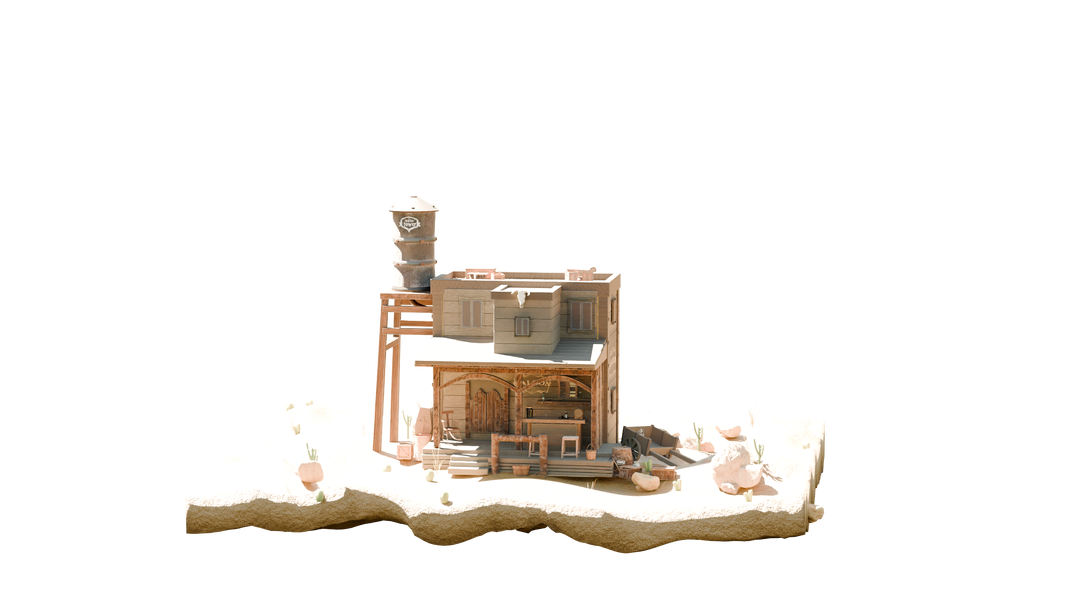 Wild West environment by Jordan P.