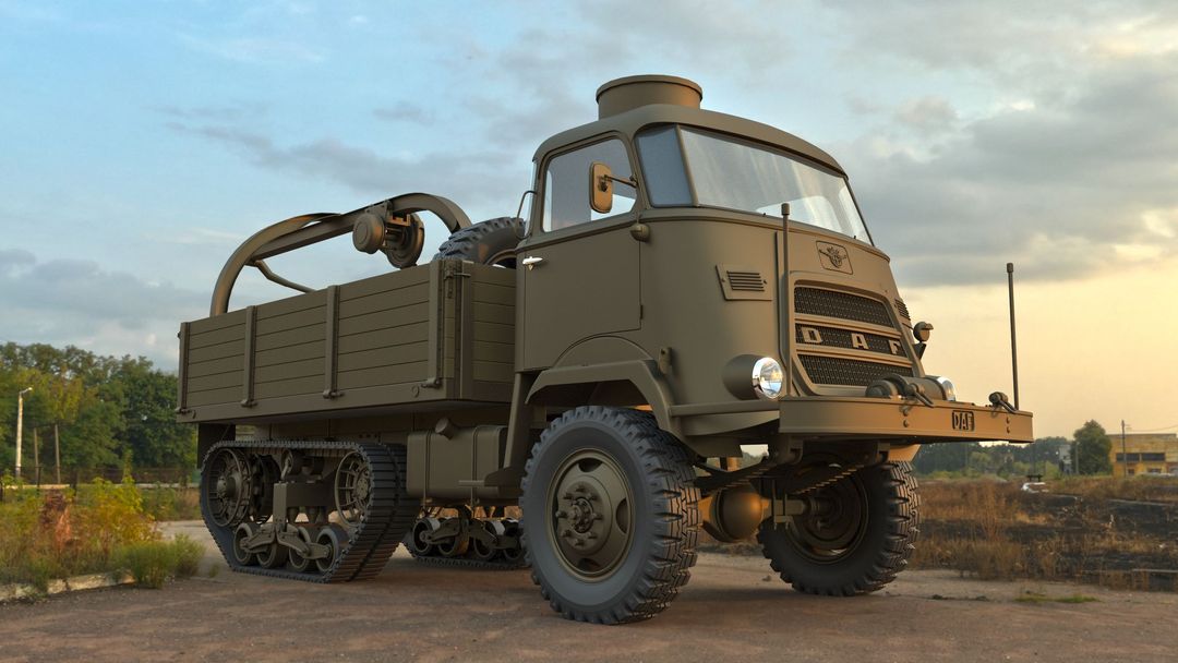 DAF V-1600 Half Track