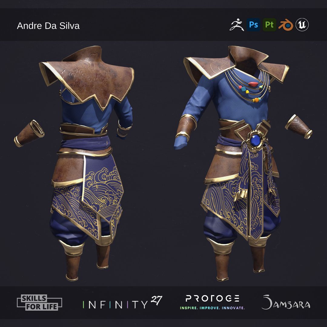 Heavnly King Armour by Andre D.