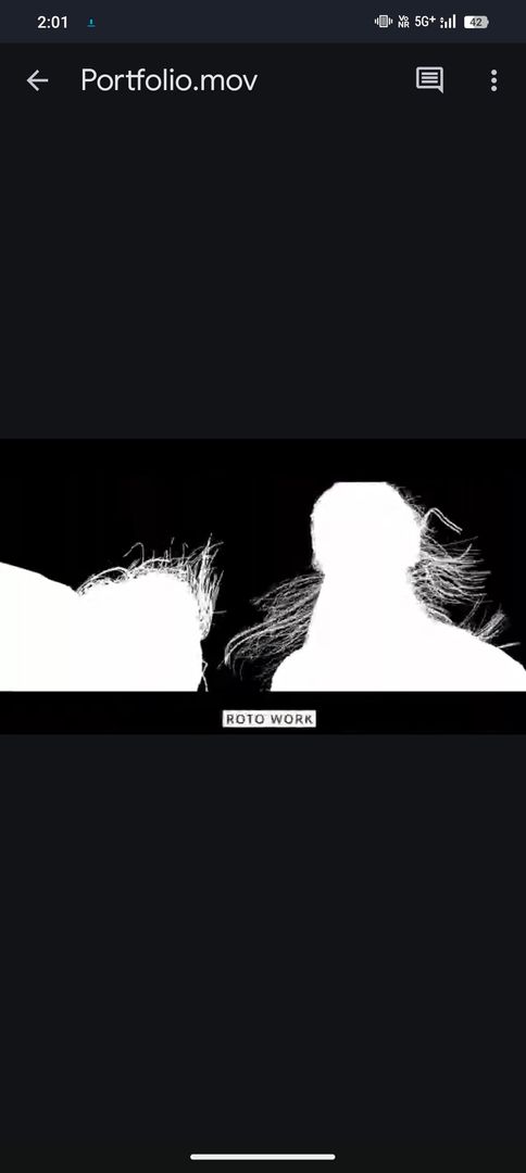 VFX Rotoscoping and compositing