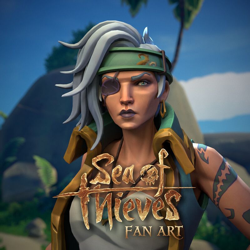 Bilgewater Pirate in Sea of Thieve style