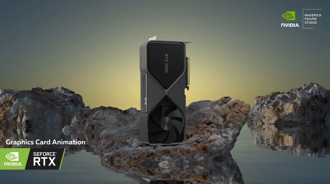NVIDIA Commercial animation Ad Video (Blender + Unreal) by Maverick Frame