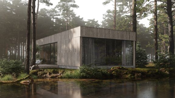 FOREST HOUSE | Exterior Rendering | Interior Rendering
