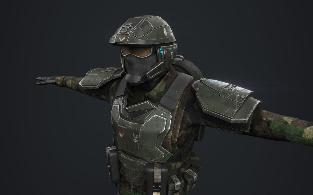 UNSC halo marine armor