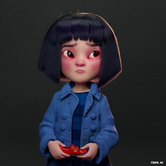 Young Mako Mori Fan Art