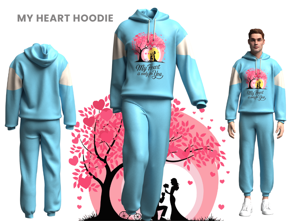My Heart Hoodie Design
