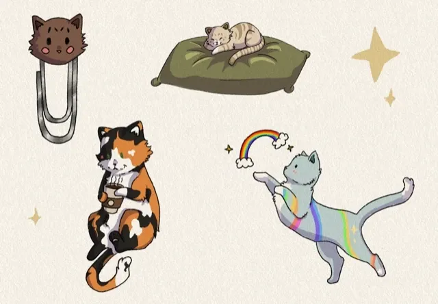 Cute Cat Sketches