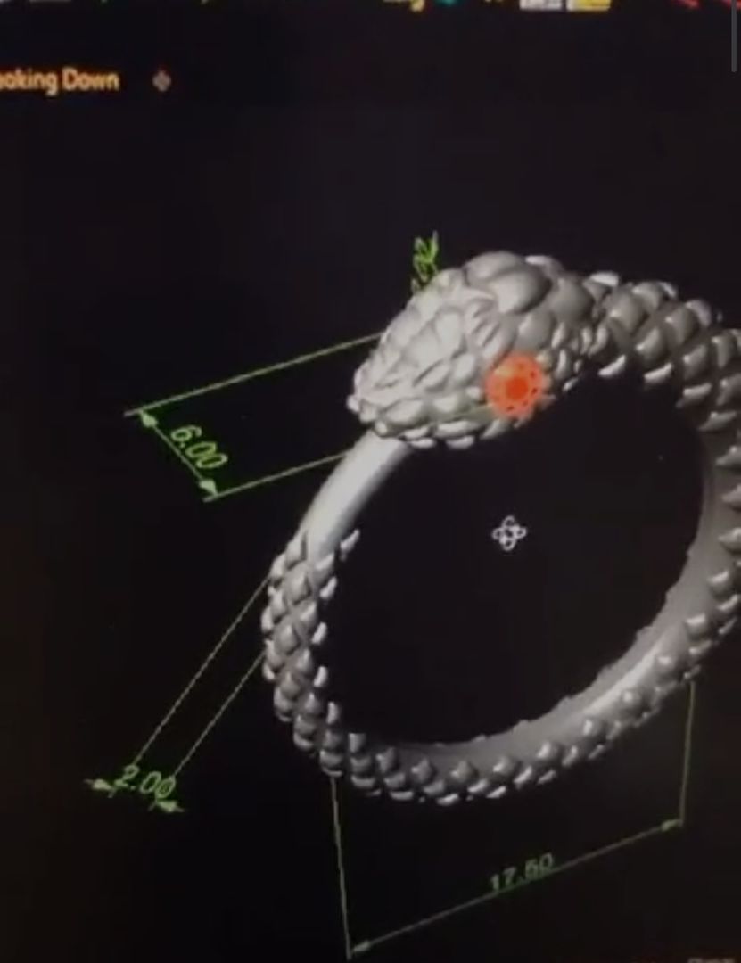 3d jewelry design model