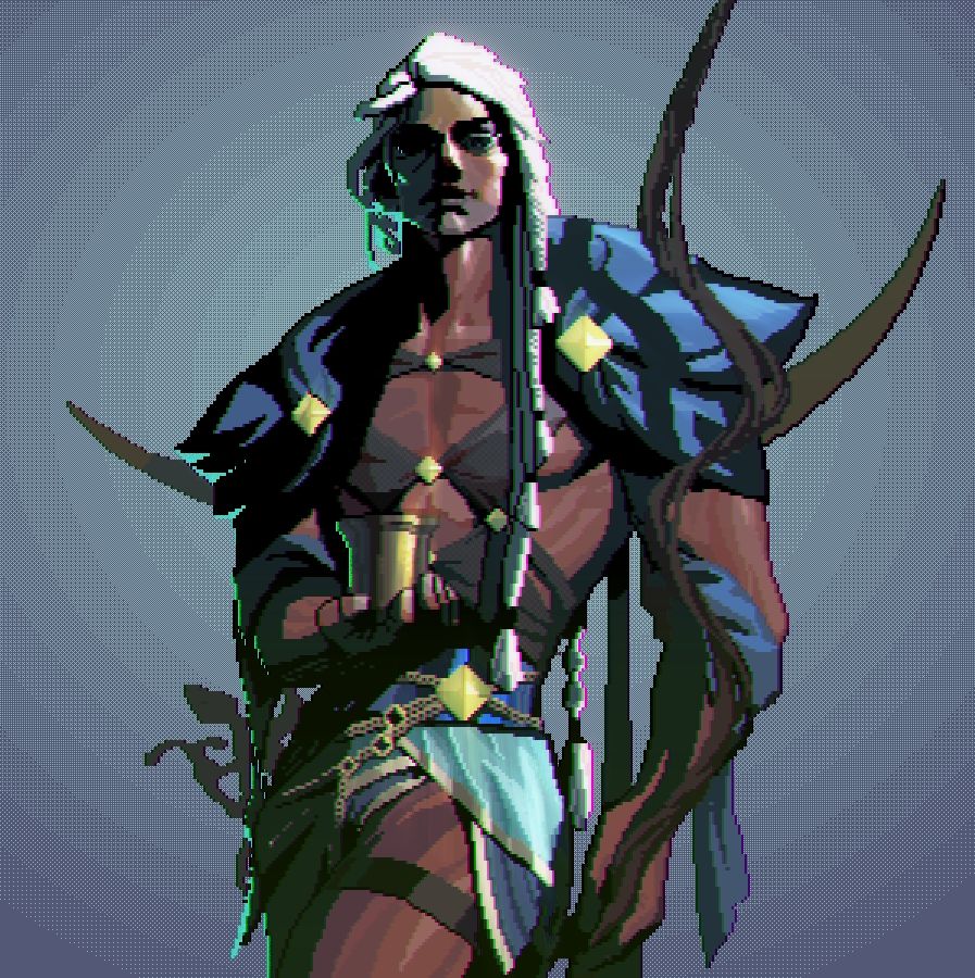 HD Pixel Art Portrait 2