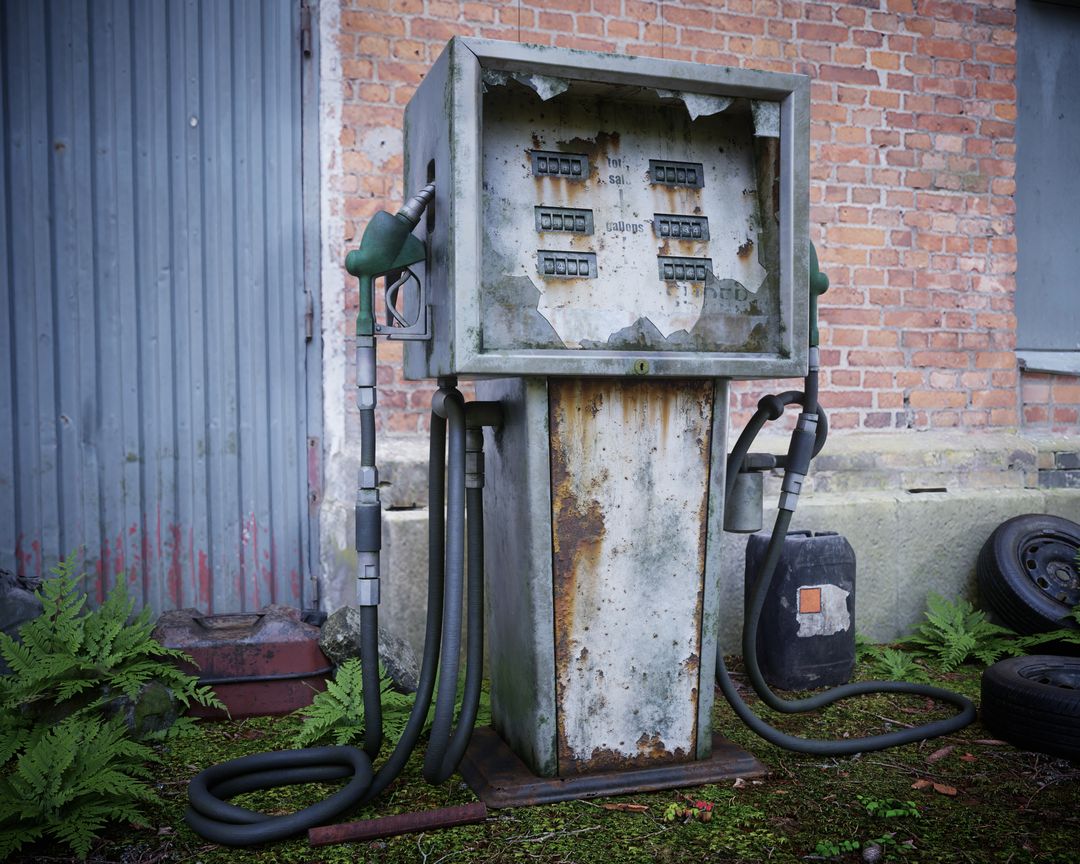 Abandoned Gas Pump