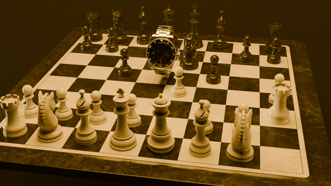 Watch & Chess Unite in Animation
