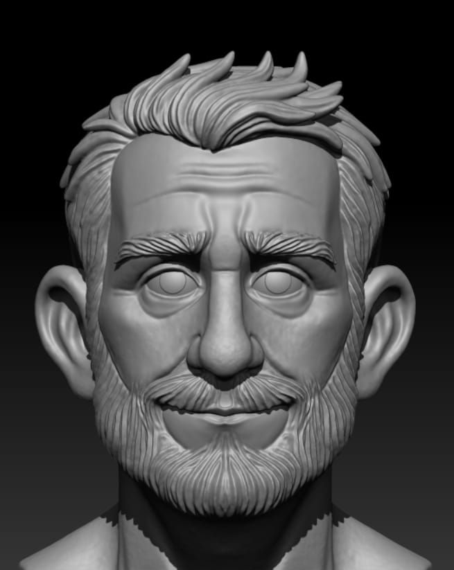 3D Vrm character