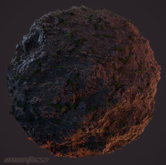 Tijuana gray soil texture (procedural material)