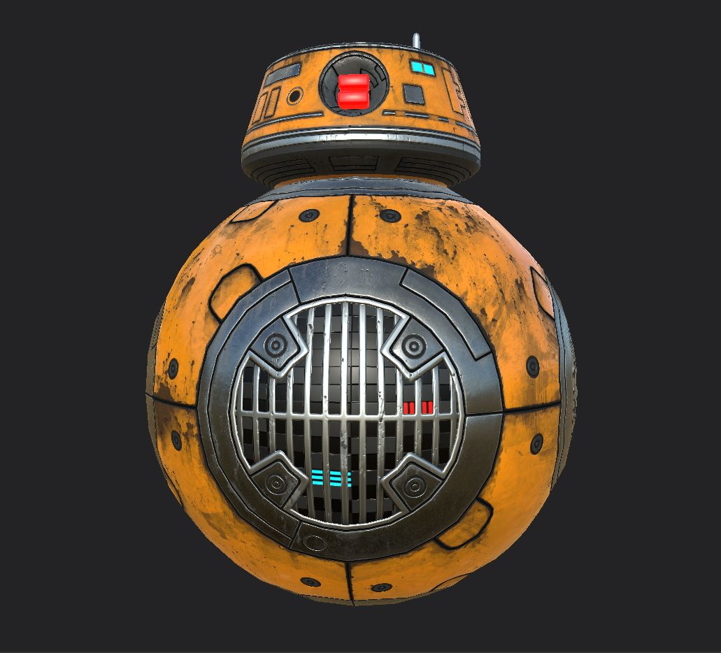 Droid Game-ready Prop