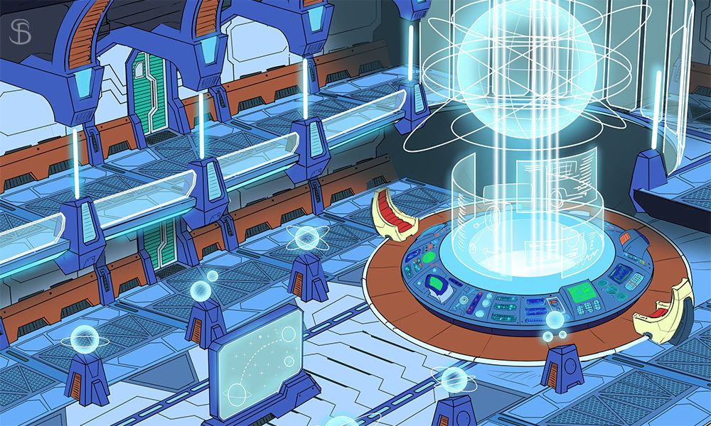 Sci-Fi Station Interior Concept