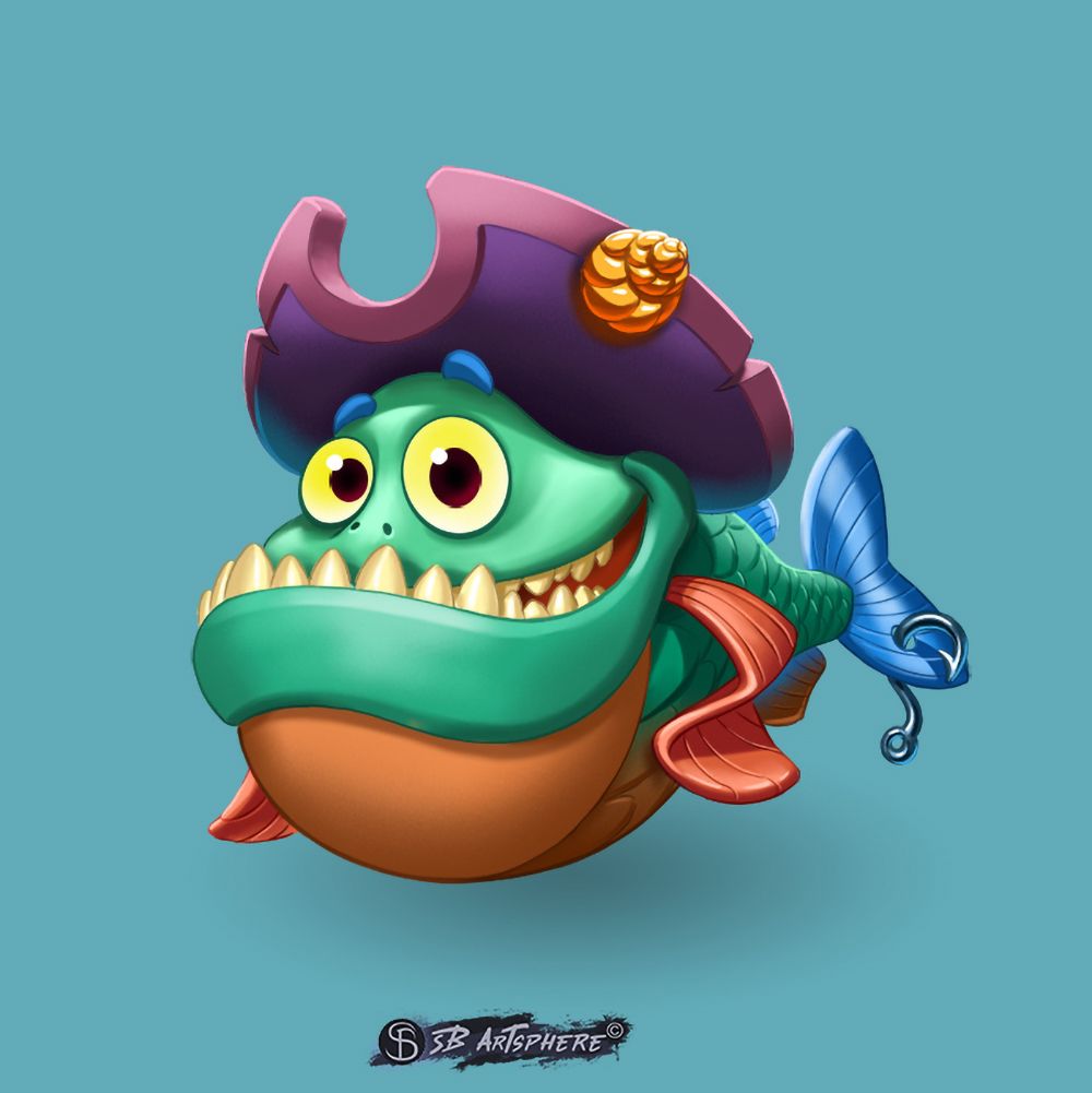 Cartoon Characters Design | 2D Creature Concept Art