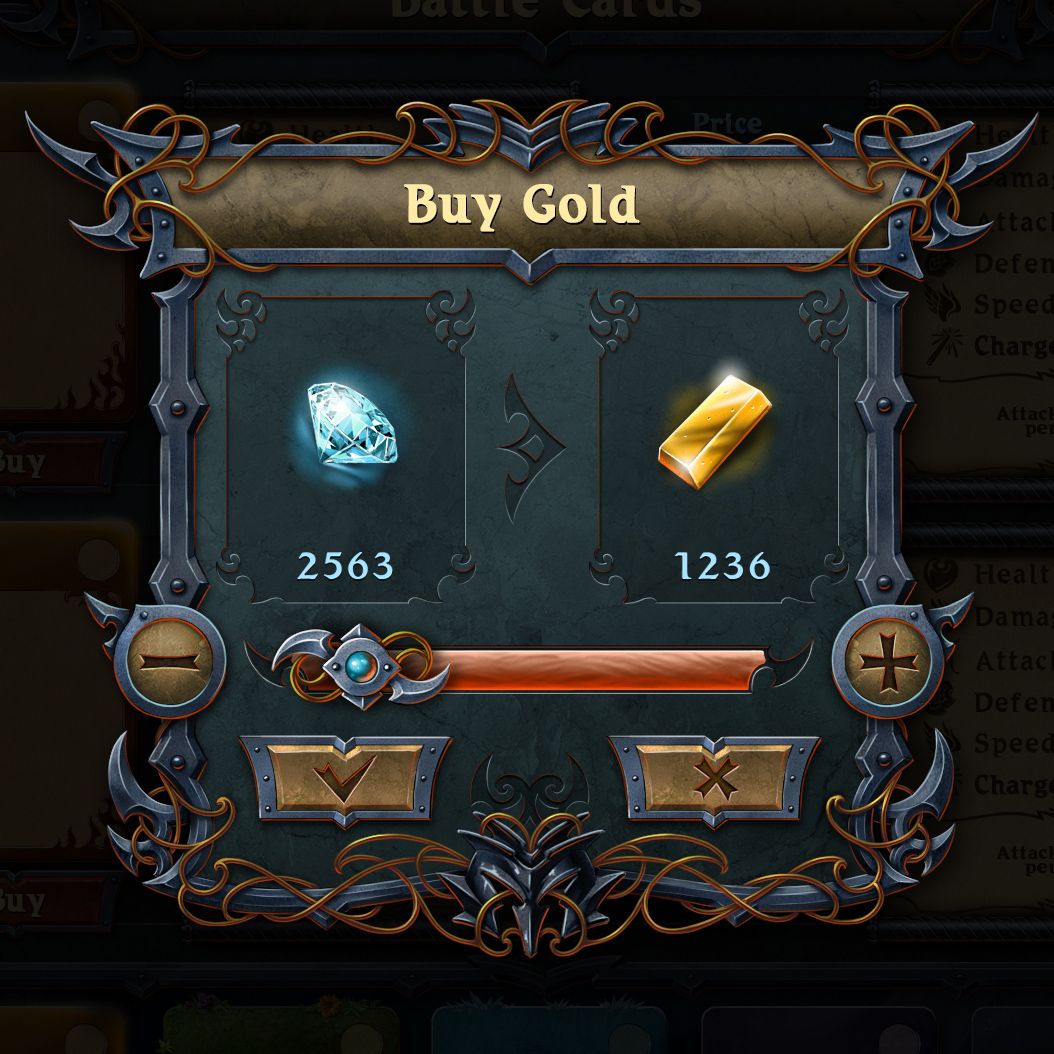 “Elemental Heroes” Game - Interface Design