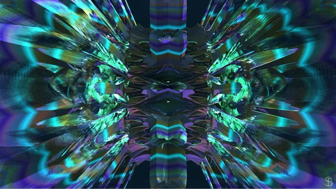 Mani Wheel 🌌 Fractal Landscapes - Visual Meditation