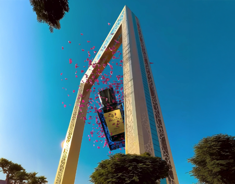 VFX 3D Product Visualization – GELUVA Perfume