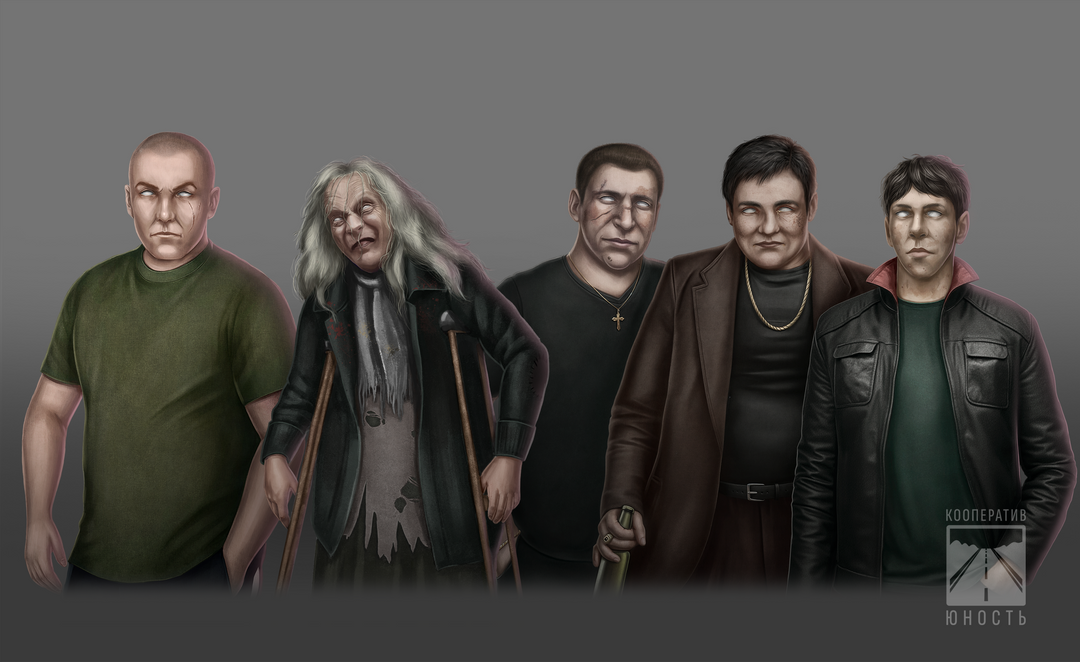 Visual Novel Character Set