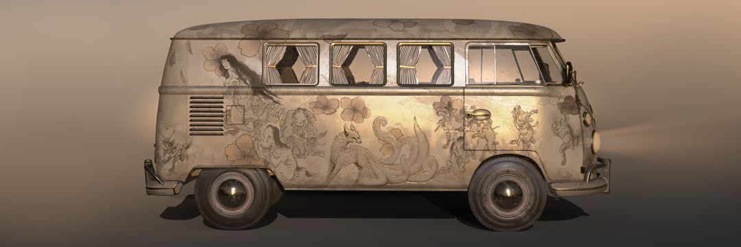 Japanese Monsters | PBR Texturing