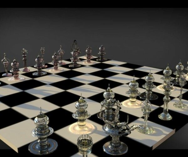 Gothic Chess Set