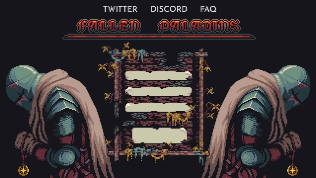 Menu Screen Artwork Commission (Fallen Paladins)