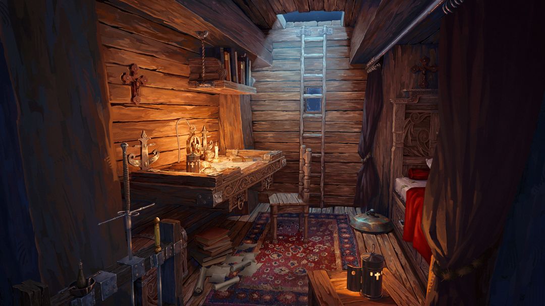 Heróis Do Mar: The Captain's Cabin