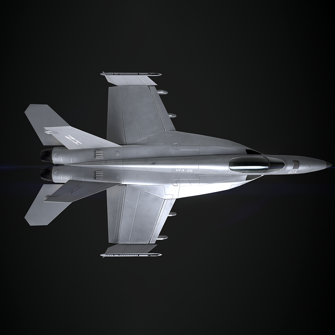 FA-18E Super Hornet (Fighter Jet) - Vehicle Asset