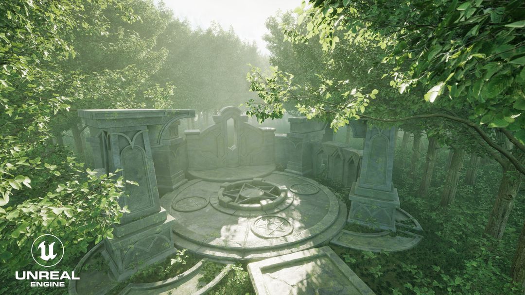 Altar of the Forest - Unreal Engine Modular Environment