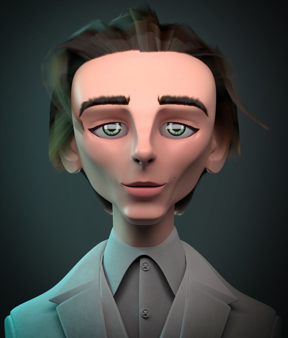 Stylish character