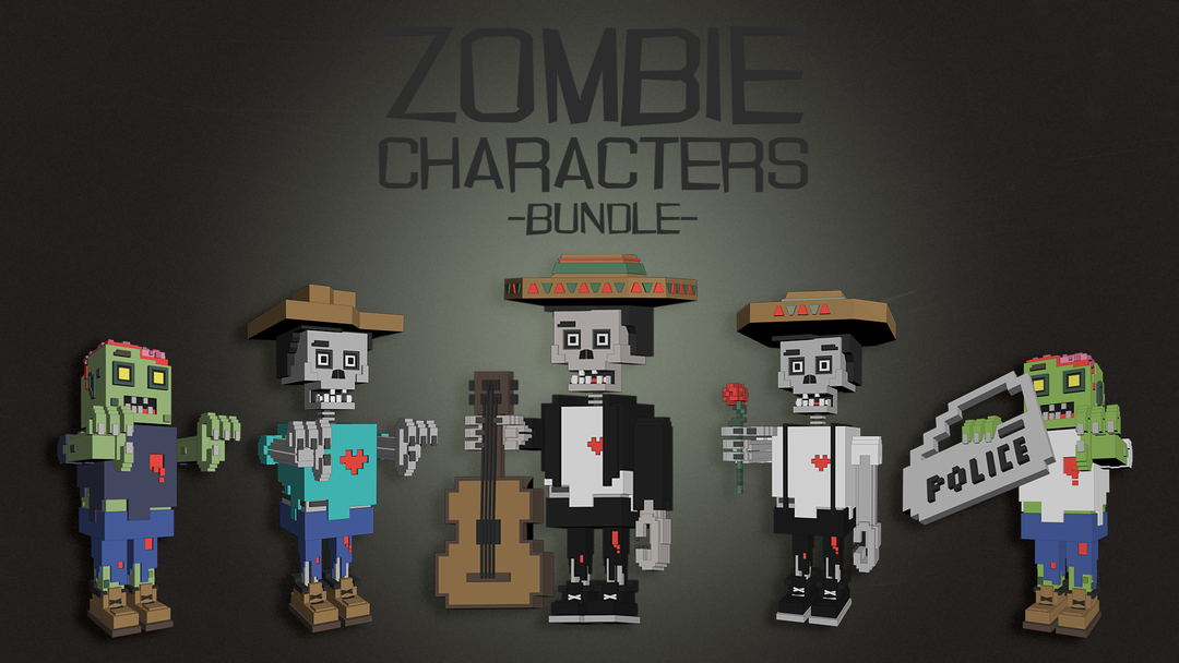 HANDSOMEs LowPoly Characters
