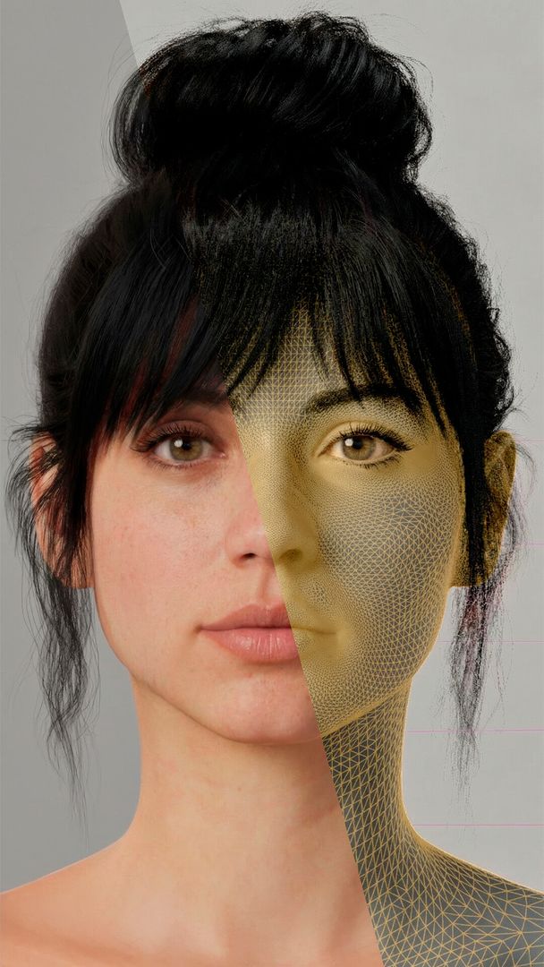 Ana de Armas - 3D Digital Twin