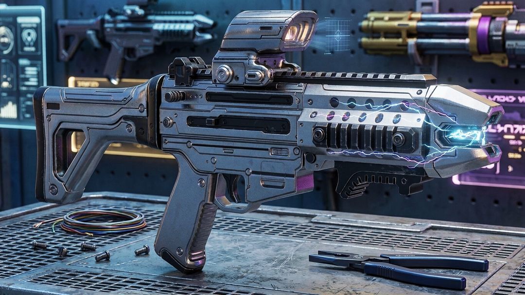 Spectreforge Apex Predator // Game-Ready Sci-Fi Weapon Asset