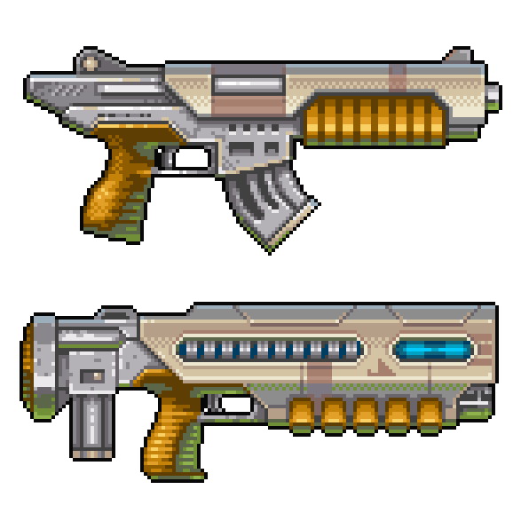 Pixel Art Weapon and Items