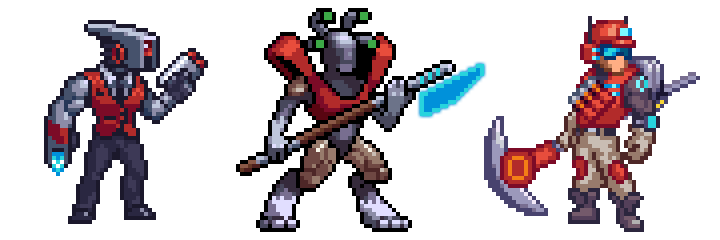 Pixel Art Characters