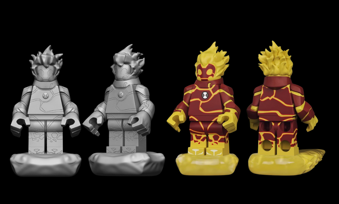 3d Lego from Ben-10 Collection