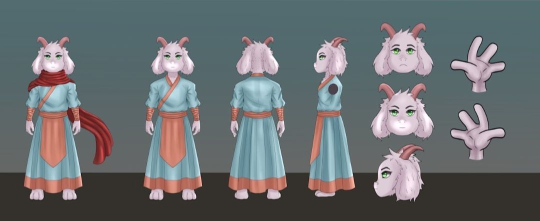 2d Illustrations for vrchat avatars